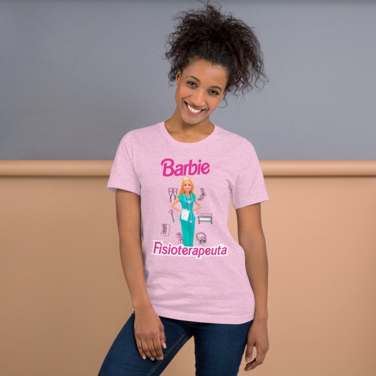 Camiseta Barbie Fisioterapeuta